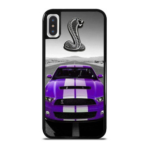 FORD MUSTANG SHELBY PURPLE iPhone X / XS Case Cover FORD MUSTANG SHELBY PURPLE iPhone X / XS Case Cover