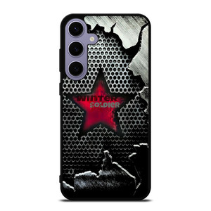WINTER SOLDIER METAL LOGO AVENGERS Samsung Galaxy S24 Plus Case Cover
