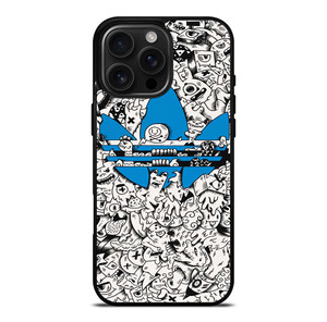 ADIDAS DOODLE DESIGN iPhone 16 Pro Max Case Cover