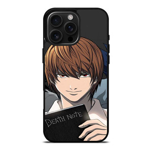 ANIME LIGHT YAGAMI DEATH NOTE iPhone 16 Pro Max Case Cover