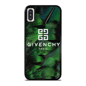 GIVENCHY GLOWING LEAF iPhone X / XS Case Cover GIVENCHY GLOWING LEAF iPhone X / XS Case Cover