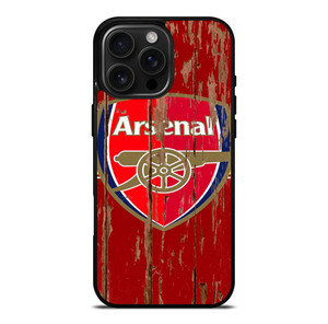 ARSENAL WOODEN LOGO iPhone 16 Pro Max Case Cover