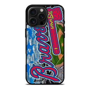 ATLANTA BRAVES BASEBALL LOGO 2 iPhone 16 Pro Max Case Cover