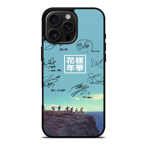 BANGTAN BOYS BTS SIGNATURE 2 iPhone 16 Pro Max Case Cover