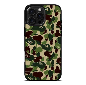 BAPE BATHING APE CAMO iPhone 16 Pro Max Case Cover