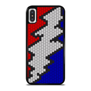 GRATEFUL DEAD LOGO PATTERN iPhone X / XS Case Cover GRATEFUL DEAD LOGO PATTERN iPhone X / XS Case Cover