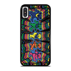 GRATEFUL DEAD SMILE DANCING BEARS iPhone X / XS Case Cover GRATEFUL DEAD SMILE DANCING BEARS iPhone X / XS Case Cover