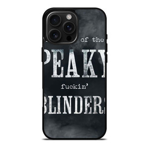 BY THE ORDER OF PEAKY BLINDERS SERIES iPhone 16 Pro Max Case Cover