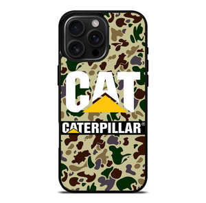 CATERPILLAR CAT BAPE CAMO iPhone 16 Pro Max Case Cover