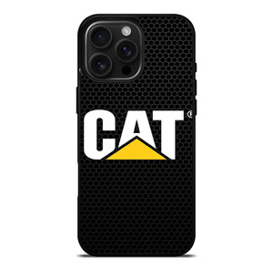 CATERPILLAR CAT LOGO TRACTOR METAL ICON iPhone 16 Pro Max Case Cover