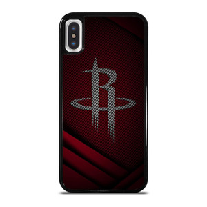 HOUSTON ROCKETS CARBON LOGO iPhone X / XS Case Cover HOUSTON ROCKETS CARBON LOGO iPhone X / XS Case Cover