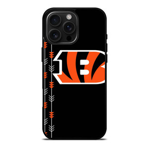 CINCINNATI BENGALS FOOTBALL LOGO ICON iPhone 16 Pro Max Case Cover