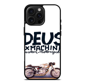 DEUS CUSTOM MOTORCYCLES iPhone 16 Pro Max Case Cover