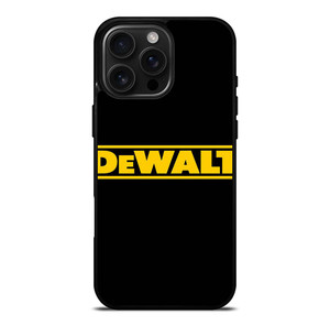 DEWALT LOGO BLACK iPhone 16 Pro Max Case Cover
