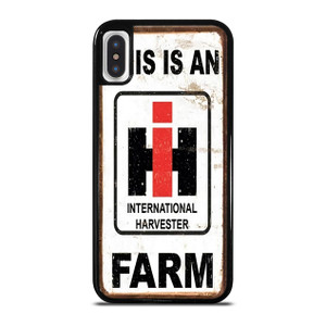 INTERNATIONAL HARVESTER IH THIS IS AN FARM iPhone X / XS Case Cover