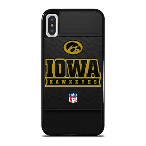 IOWA HAWKEYES CARBON LOGO iPhone X / XS Case Cover