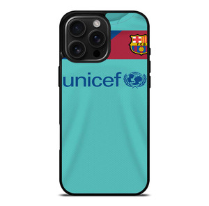 FC BARCELONA JERSEY AWAY iPhone 16 Pro Max Case Cover