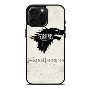 GAME OF THRONES WINTER IS COMING iPhone 16 Pro Max Case Cover
