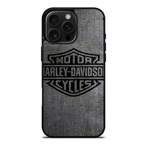 HARLEY DAVIDSON MOTORCYCLES COMPANY LOGO METAL iPhone 16 Pro Max Case Cover