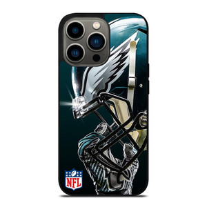 PHILADELPHIA EAGLES NFL HELMET iPhone 13 Pro Case Cover
