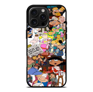 HEY ARNOLD COLLAGE iPhone 16 Pro Max Case Cover