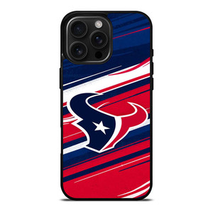 HOUSTON TEXANS LOGO ART iPhone 16 Pro Max Case Cover