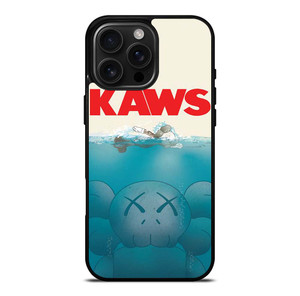 KAWS JAWS ICON FUNNY iPhone 16 Pro Max Case Cover