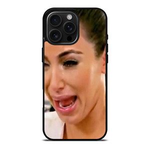 KIM KARDASHIAN UGLY CRYING FACE iPhone 16 Pro Max Case Cover