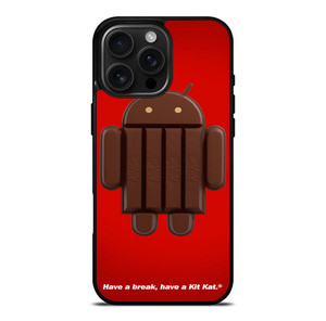 KIT KAT CHOCOLATE ANDROID ICON iPhone 16 Pro Max Case Cover