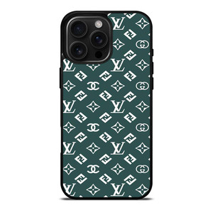 LOUIS VUITTON LV FENDI PATERN ICON LOGO iPhone 16 Pro Max Case Cover
