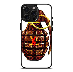 LOUIS VUITTON LV LOGO GOLDEN GRENADE iPhone 16 Pro Max Case Cover