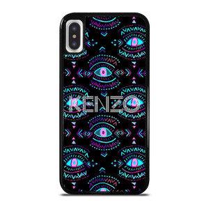 KENZO PARIS EYE PATTERN iPhone X / XS Case Cover KENZO PARIS EYE PATTERN iPhone X / XS Case Cover