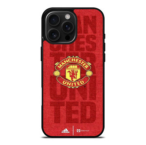 MANCHESTER UNITED FC FOOTBALL LOGO RED DEVILS ICON iPhone 16 Pro Max Case Cover