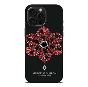 MARCELO BURLON SNAKE iPhone 16 Pro Max Case Cover