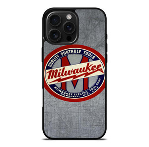 MILWAUKEE PORTABLE TOOL LOGO METAL ICON iPhone 16 Pro Max Case Cover