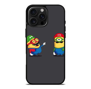 MINIONS MARIO AND LUIGI iPhone 16 Pro Max Case Cover