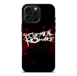 MY CHEMICAL ROMANCE SPLASH LOGO iPhone 16 Pro Max Case Cover