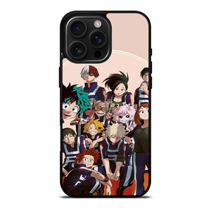 MY HERO ACADEMIA ANIME CHARACTER iPhone 16 Pro Max Case Cover