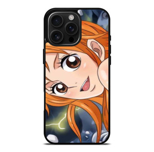 NAMI FACE ONE PIECE ANIME iPhone 16 Pro Max Case Cover