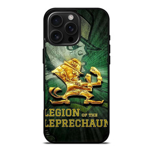 NOTRE DAME FIGHTING IRISH GOLD LOGO iPhone 16 Pro Max Case Cover