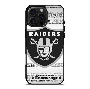 OAKLAND RAIDERS NFL iPhone 16 Pro Max Case Cover
