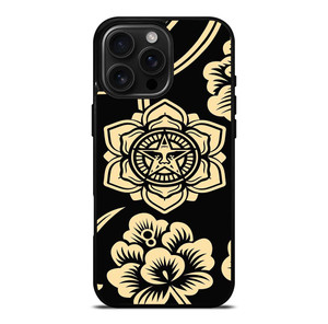OBEY CLOTHING FLORAL LOGO iPhone 16 Pro Max Case Cover
