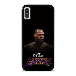 LEBRON JAMES LA LAKERS AUTOGRAPH iPhone X / XS Case Cover LEBRON JAMES LA LAKERS AUTOGRAPH iPhone X / XS Case Cover