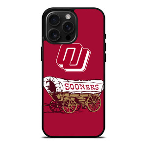 OKLAHOMA SOONERS iPhone 16 Pro Max Case Cover
