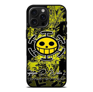 ONE PIECE HEART PIRATES iPhone 16 Pro Max Case Cover