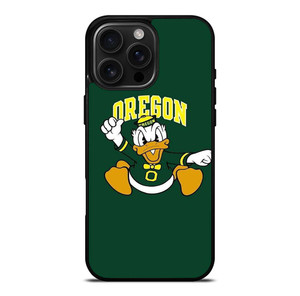 OREGON DUCKS LOGO DONALD DUCKS FOOTBALL ICON iPhone 16 Pro Max Case Cover