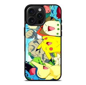 POKEMON CHARACTER iPhone 16 Pro Max Case Cover