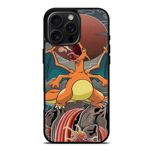 POKEMON POCKET MONSTERS CHARIZAR ART iPhone 16 Pro Max Case Cover