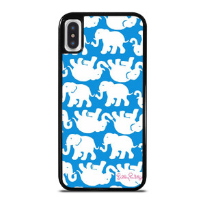 LILLY PULITZER TINY ELEPHANT iPhone X / XS Case Cover