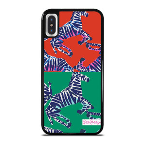 LILLY PULITZER ZEBRA iPhone X / XS Case Cover